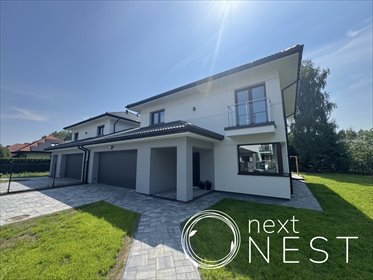 Nowoczesny bliźniak 201 m² z dużą działką - Bobrowiec dom Bobrowiec