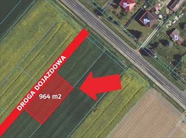 działka na sprzedaż 964m2 działka Jabłonna Druga