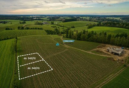 Działka 1003 m2 w sercu Kaszub z mediami i MPZP działka Gołubie
