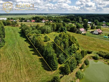 działka na sprzedaż 2318m2 działka Strabla