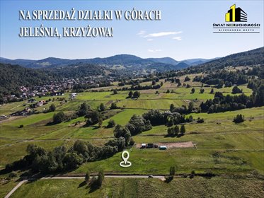 działka na sprzedaż 960m2 działka Krzyżowa