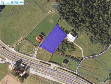 działka na sprzedaż 3771m2 działka Chabówka