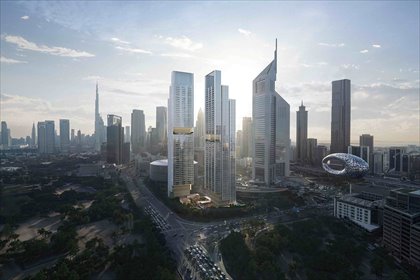 Luksusowe 3-pokojowe mieszkanie w Dubai Trade Centre mieszkanie Dubaj Trade Centre 2, Emirates Towers, Trade Centre 2, Dubaj
