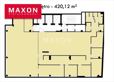 lokal użytkowy na wynajem 420m2 lokal użytkowy Warszawa, Śródmieście, Hoża