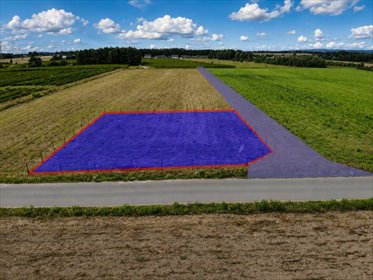 Zapraszam do zakupu działki 1138 m² w Manowie z warunkami zabudowy działka Manowo, Brzozowa