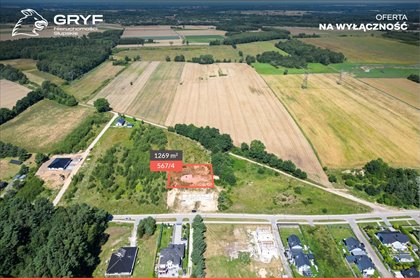 Zapraszam do obejrzenia działki 1269 m² w Strzelinie działka Strzelino