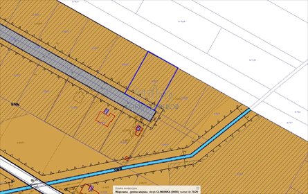 działka na sprzedaż 1600m2 działka Glinianka