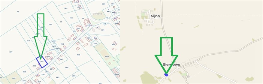 działka na sprzedaż 1544m2 działka Sierpowo