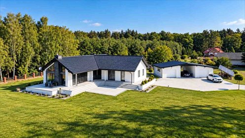 Nowoczesny dom 162 m² z garażami i domkiem letniskowym - polecam! dom Łańcut