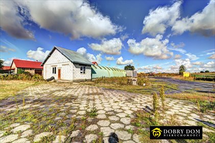 Działka 5465 m² z halą 300 m² (gotowa do działalności) magazyn Zdrody Stare