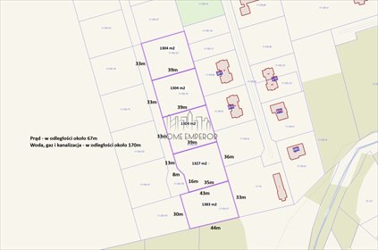 Działka 1304 m² pod dom w Wiązownie - polecam! działka Wiązowna, Klonowa