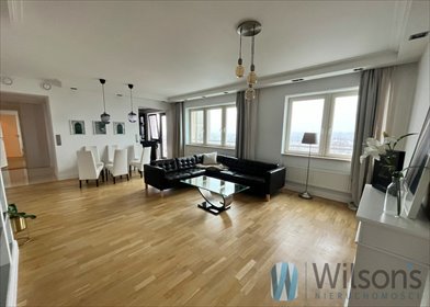 Polecam luksusowe 115 m² apartament na Mokotowie z panoramicznymi widokami mieszkanie Warszawa, Mokotów, Jana III Sobieskiego