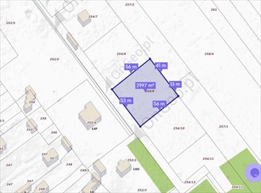 działka na sprzedaż 3000m2 działka Tymianek