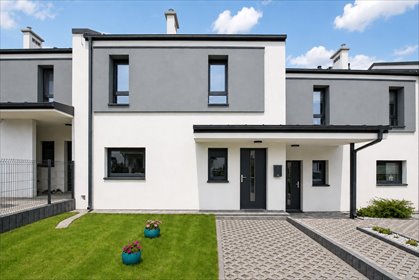 Nowoczesny dom z ogrodem i tarasem - 83,8 m². dom Łosino, Bukowa