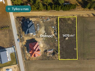 działka na sprzedaż 1476m2 działka Nowy Cydzyn