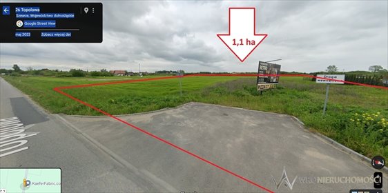 działka na sprzedaż 11000m2 działka Szewce