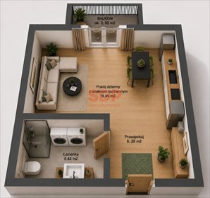 Kawalerka 30,8 m² w centrum Wrocławia (blisko komunikacji) mieszkanie Wrocław, Stare Miasto, Szczepin, Długa