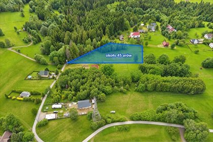 Działka 45 arów z widokiem na góry - polecam działka Sól-Kiczora