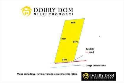 działka na sprzedaż 3000m2 działka Dobrzyniewo Duże