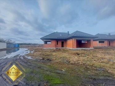 Dom w stanie surowym z garażem, 172 m2, Biała Górna dom Biała, Biała Górna