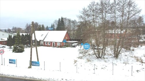 Uzbrojona działka w centrum Dębnicy Kaszubskiej z domem działka Dębnica Kaszubska, ks. Antoniego Kani