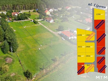 działka na sprzedaż 1016m2 działka Wołczkowo