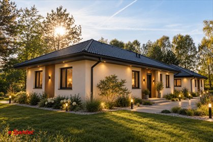 Na sprzedaż nowoczesny dom 124 m² w Libidzy z dużym salonem i garażem dom Libidza