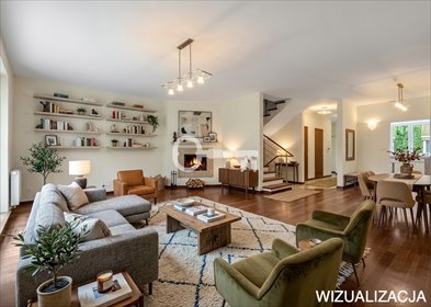 Przestronny dom 300 m2 z garażem i tarasem. dom Warszawa, Ursynów, ppłk. Zbigniewa Stanisława Kiedacza