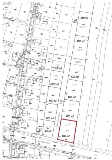 działka na sprzedaż 1092m2 działka Zgierz, Jana Kasprowicza