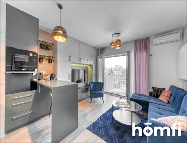 Komfortowa kawalerka 27 m² w prestiżowej inwestycji mieszkanie Łódź, Bałuty