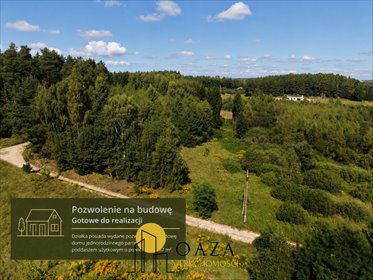 Działka 3030 m² z pozwoleniem na budowę domu w Cerkiewniku działka Cerkiewnik