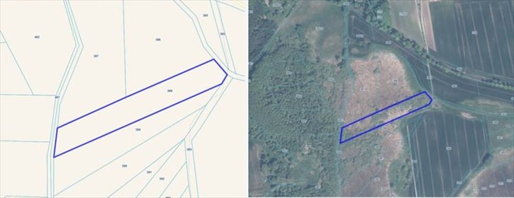 działka na sprzedaż 9700m2 działka Czarne Dolne