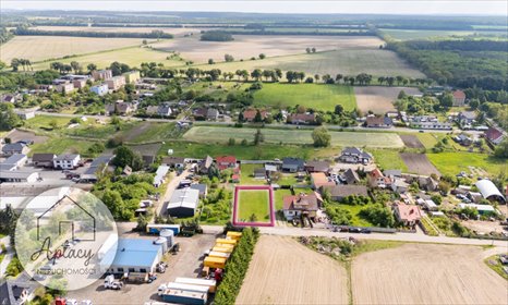 Działka budowlana 850 m² z warunkami zabudowy i mediami działka Trzebaw, Polna