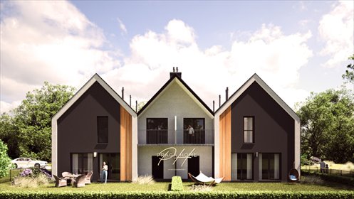 Do sprzedania nowoczesny segment 130 m² z ogrodem 450 m² w Granicy dom Granica, Barbary