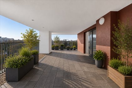 Dwupoziomowy apartament z 100m tarasem na dachu mieszkanie Warszawa, Białołęka Nowodwory, Aluzyjna