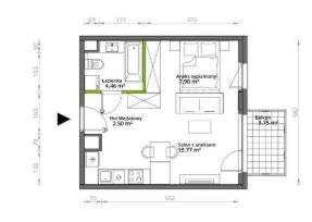 Zapraszam do 34 m² nowoczesnego mieszkania blisko metra mieszkanie Warszawa, Praga-Południe, Kamionek, Podskarbińska