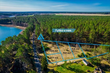 działka na sprzedaż 933m2 działka Dymin