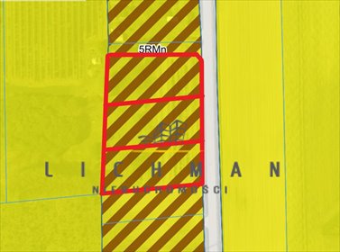 Polecam działkę 1628 m² pod zabudowę w Bratoszewicach działka Bratoszewice