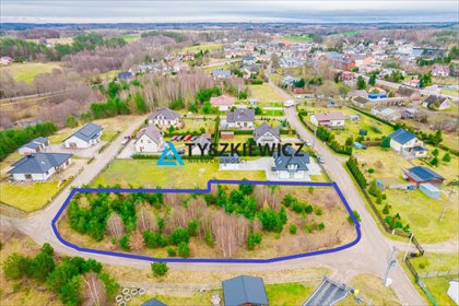 Działka nad jeziorem Lubańskim, 2224 m², ogrodzona działka Nowa Karczma, Jeziorna