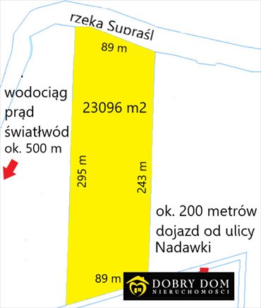 działka na sprzedaż 23096m2 działka Jurowce