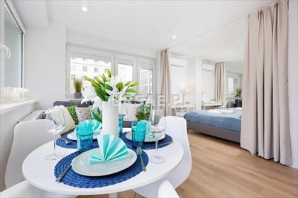 Nowoczesny apartament 27,6 m2 z balkonem, centrum Warszawy mieszkanie Warszawa, Śródmieście, Świętokrzyska