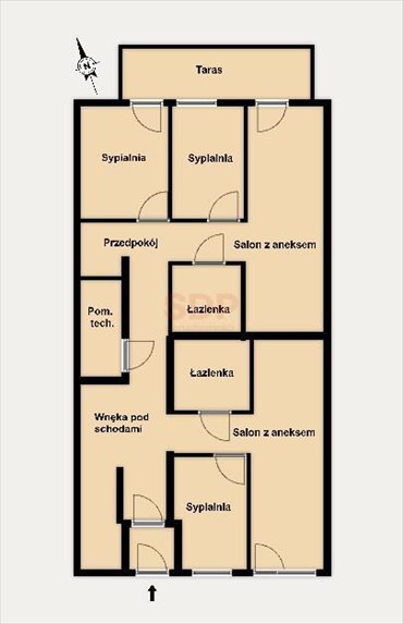mieszkanie na sprzedaż 90m2 mieszkanie Wrocław, Krzyki, Jagodno, Buforowa