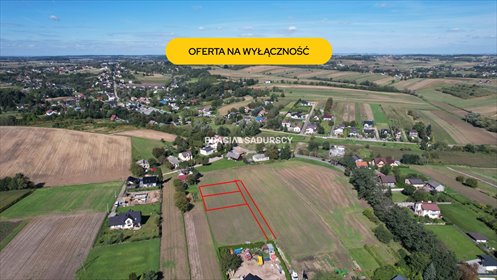 działka na sprzedaż 1004m2 działka Kraków, Wzgórza Krzesławickie, Łuczanowice, ks. Kazimierza Figlewicza