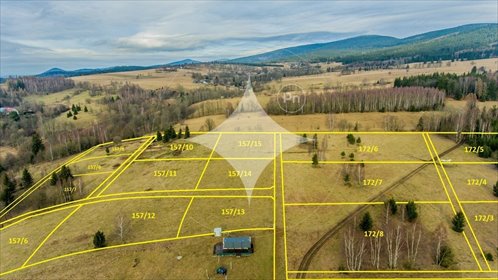 działka na sprzedaż 2729m2 działka Jodłów