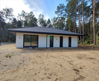 Nowoczesny dom 134 m2 z dużymi przeszkleniami - Żarki dom Żarki