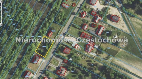 Działka na sprzedaż 850m2 działka Wydra