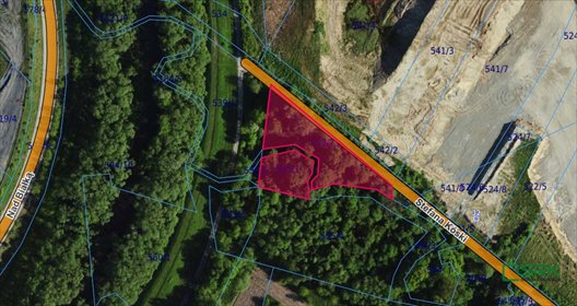 Działka 3135 m² w Kanowie, tereny zieleni i drogi działka Kaniów, Kaniów, Stefana Kóski