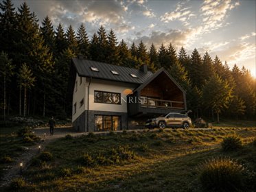 Polecam nowoczesny dom 160 m² z panoramicznym widokiem na góry dom Zawoja