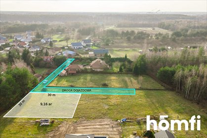 działka na sprzedaż 916m2 działka Wola Chorzelowska