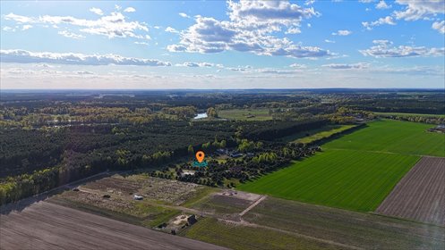 Oaza spokoju pod samym lasem – działka 1463 m² działka Czmoniec
